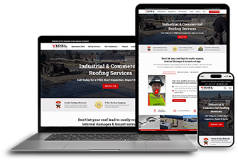 Commercial Roofing Website Design