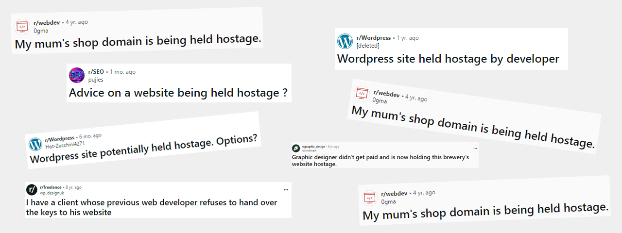 Reddit Website Hostage Horror Stories