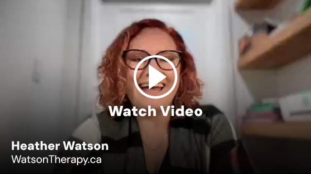 Watson Therapy Video Testimonial for Therapy Web Design